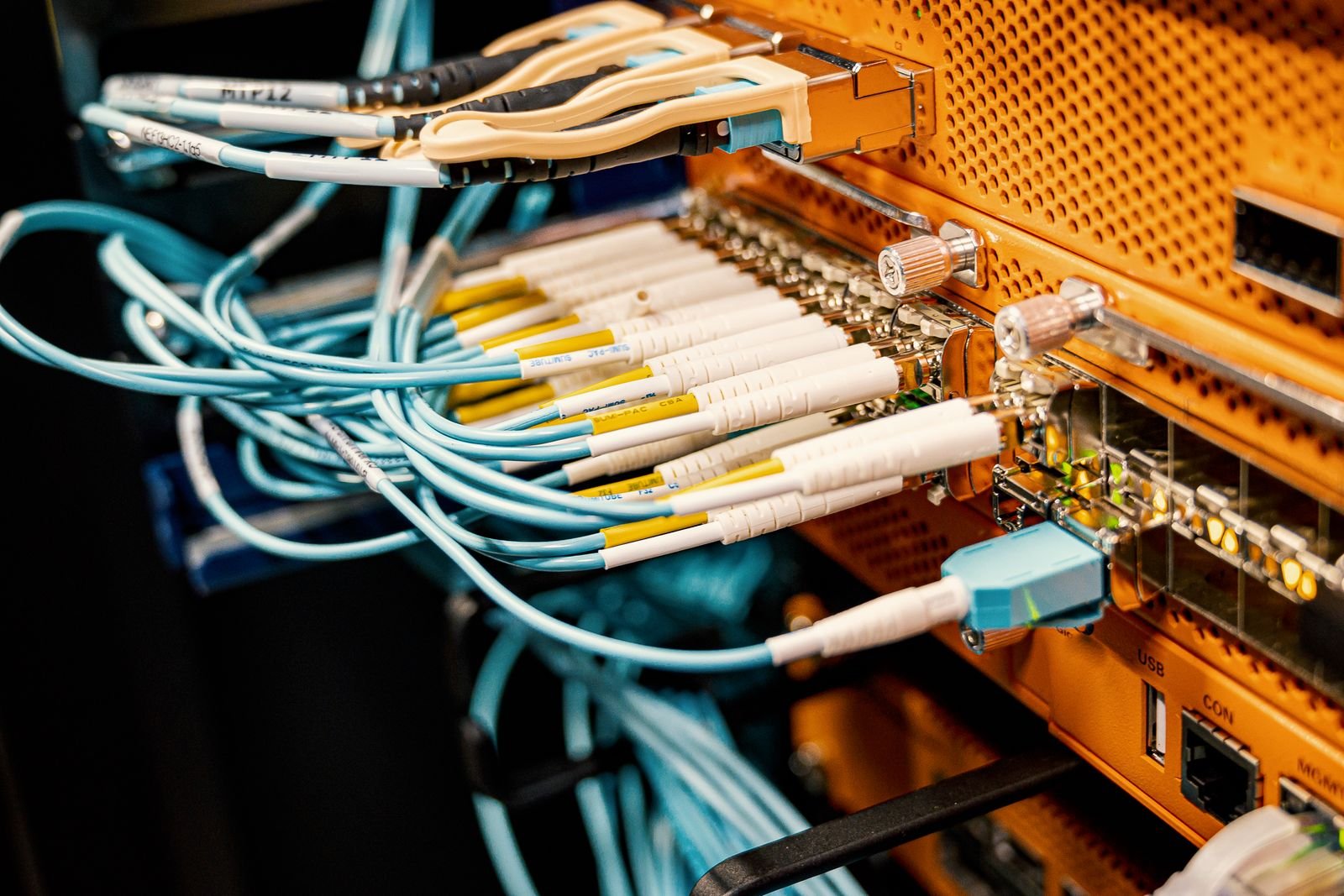 Structured network cabling installation